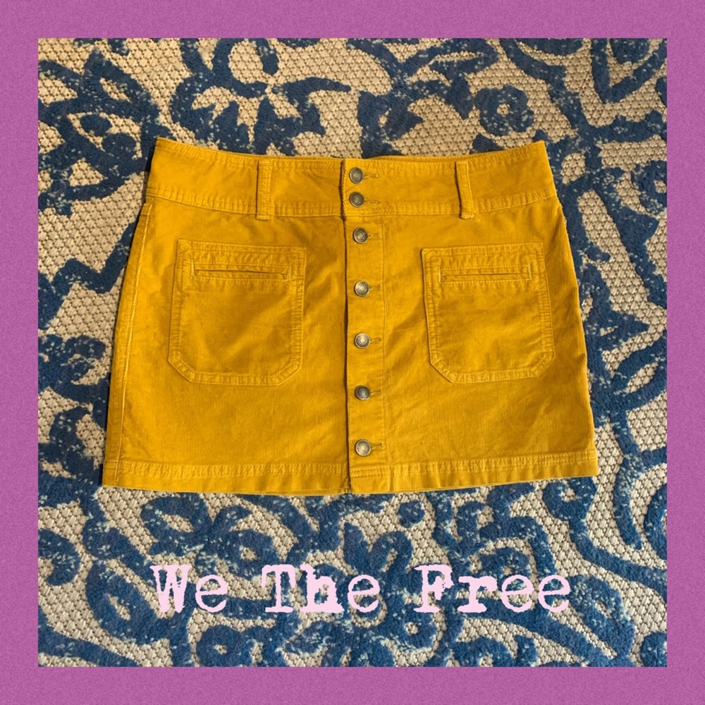 We The Free ~ corduroy skirt ~ 30